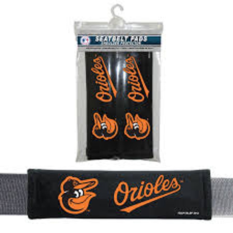 Fremont Die Baltimore Orioles Seat Belt Pads
