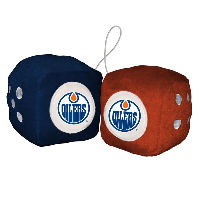 Fremont Die Edmonton Oilers Fuzzy Dice