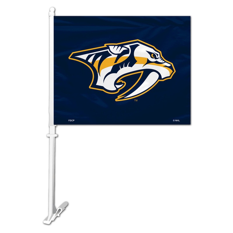 Fremont Die Nashville Predators Car Style Flag – Special Order