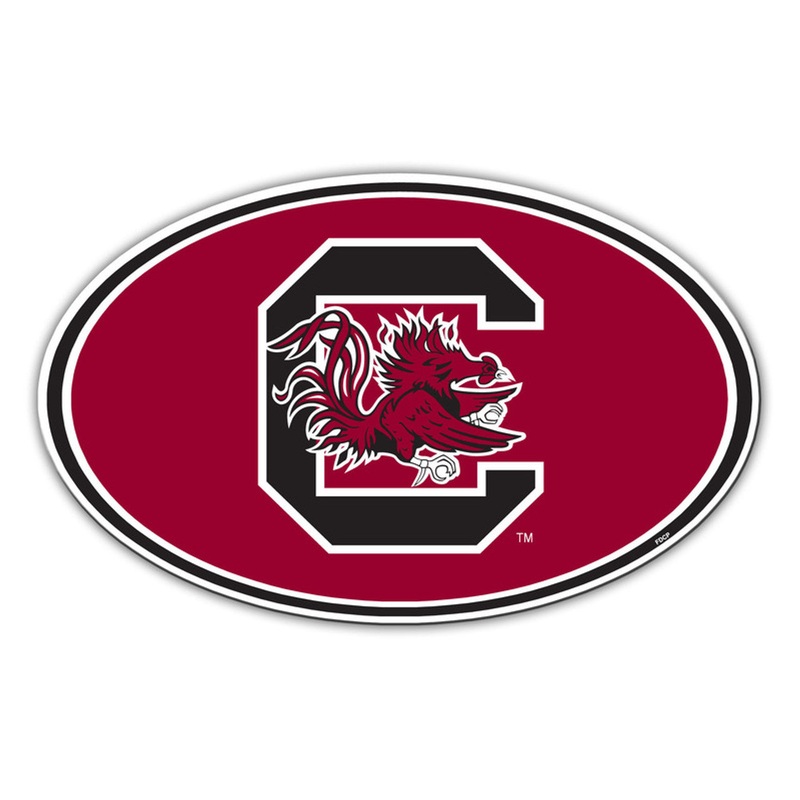 Fremont Die South Carolina Gamecocks 8 Inch Car Style Magnet