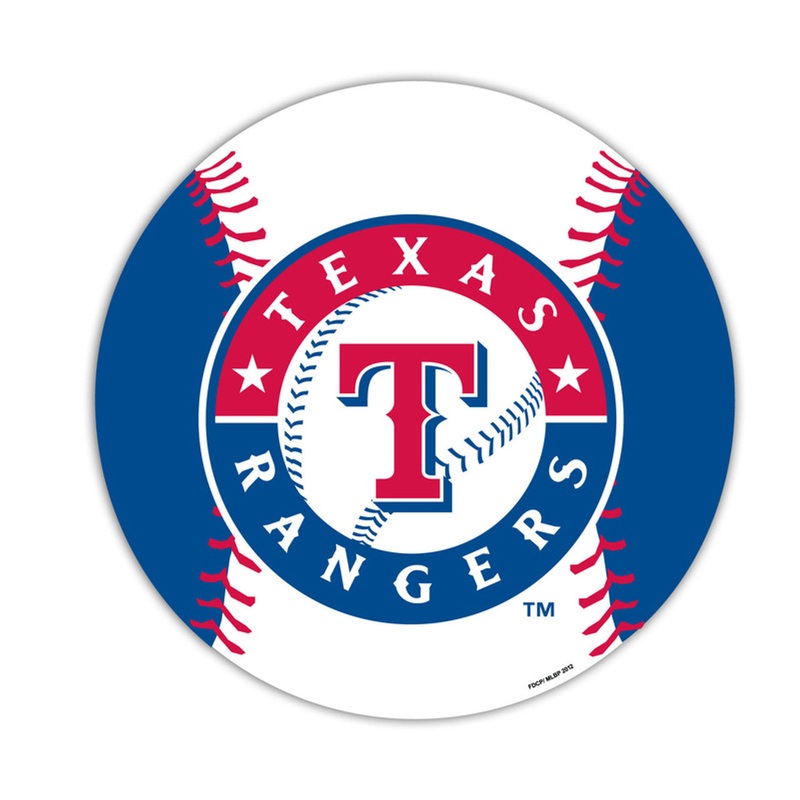 Fremont Die Texas Rangers 8 Inch Car Magnet