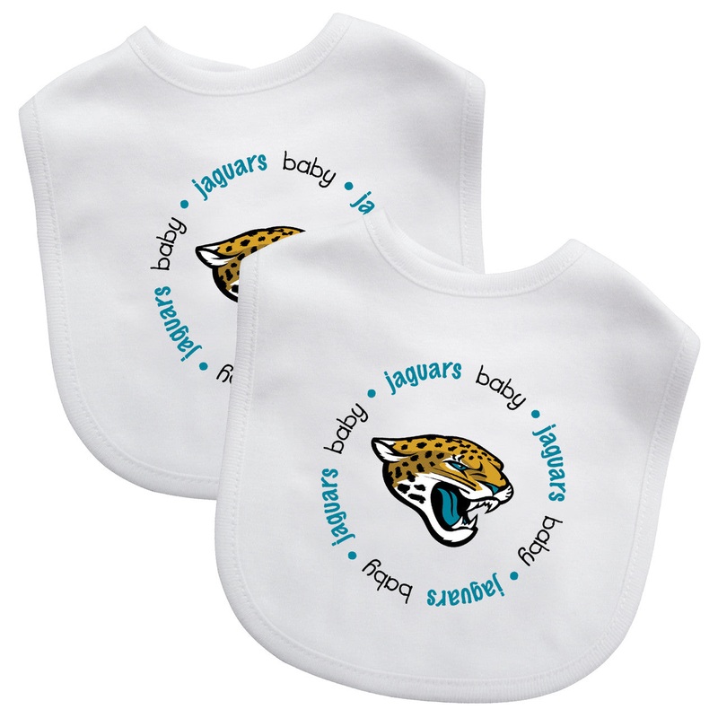 Masterpieces Puzzle Company Jacksonville Jaguars 2 Pack Baby Bib