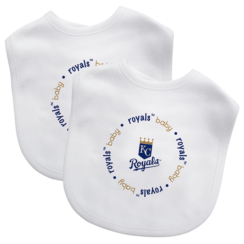 Masterpieces Puzzle Company Kansas City Royals 2 Pack Baby Bib