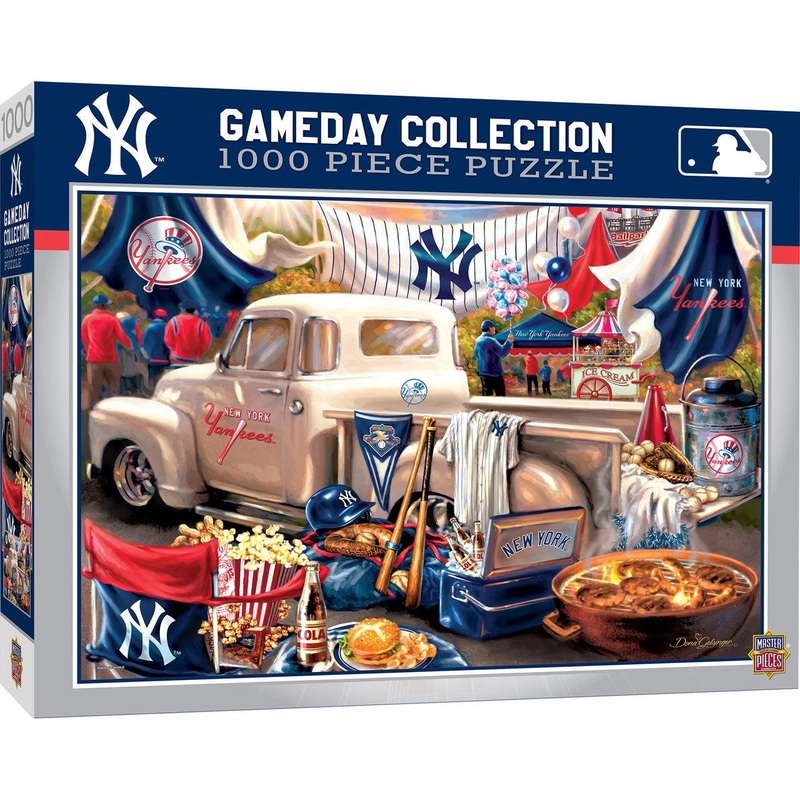 Masterpieces Puzzle Company New York Yankees Gameday Design 1000 Piece Puzzle