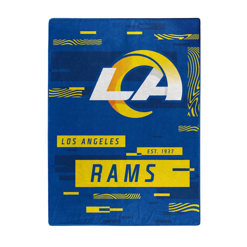 Northwest Company Los Angeles Rams Raschel Digitize Design Blanket 60×80