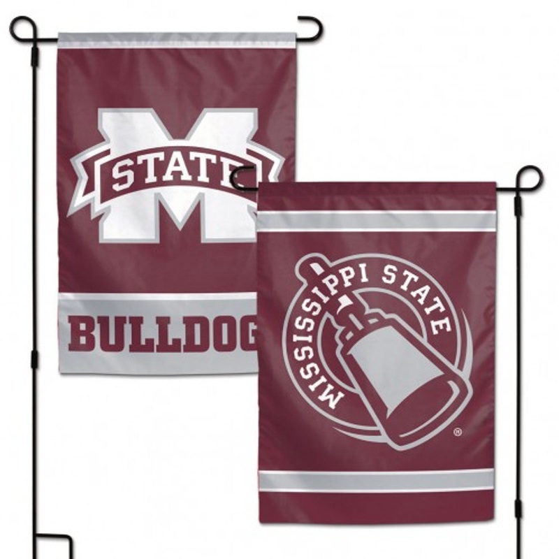 Wincraft Mississippi State Bulldogs 2 Sided Garden Style Flag 12×18