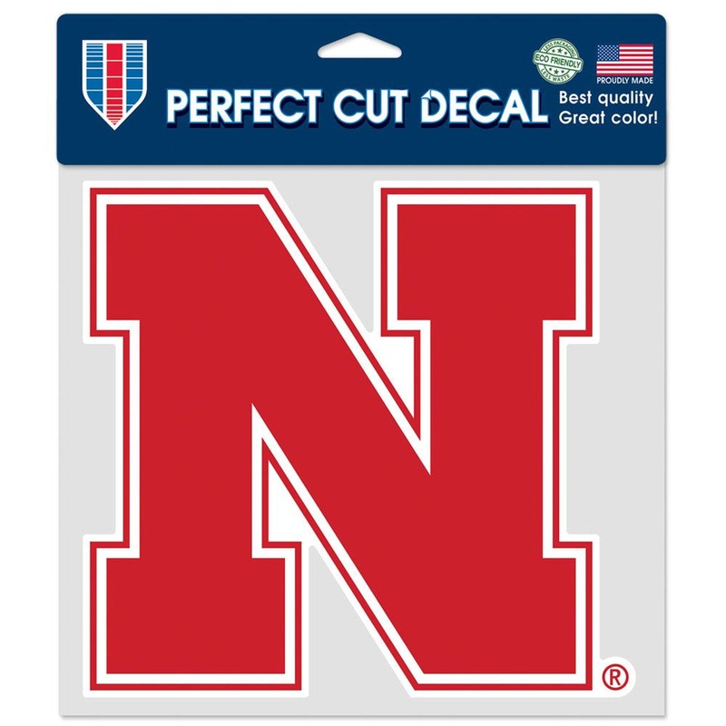 Wincraft Nebraska Cornhuskers Color Die Cut Decal 8×8