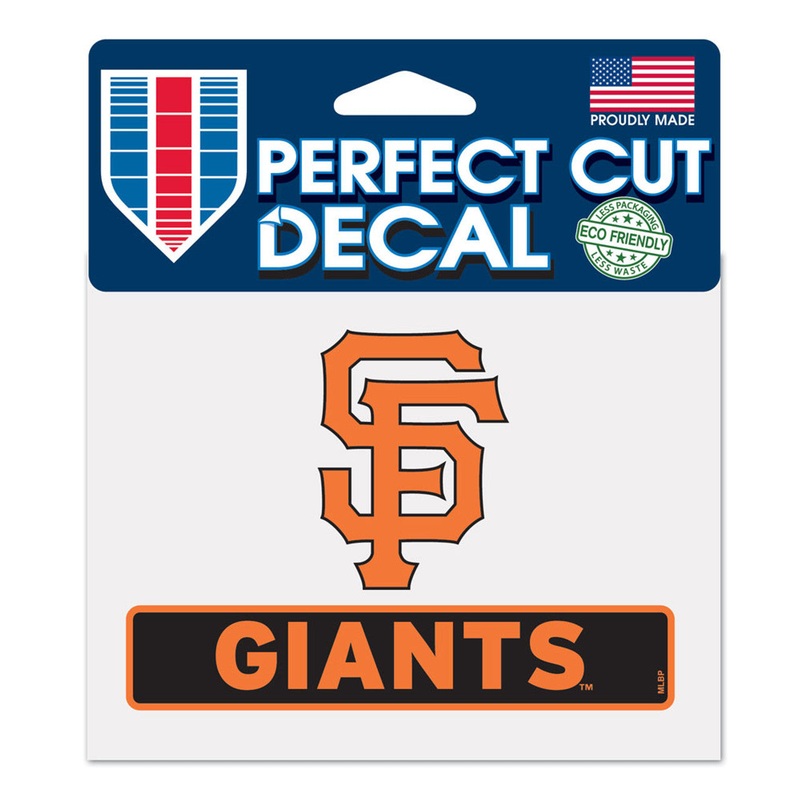Wincraft San Francisco Giants Color Perfect Cut Decal 4.5×5.75