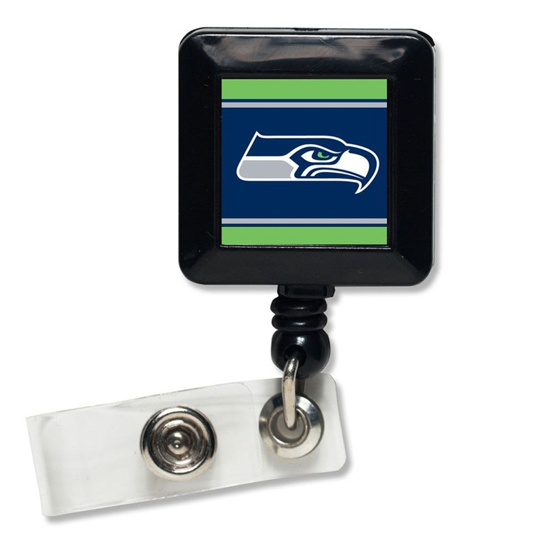 Wincraft Seattle Seahawks Retractable Square Badge Holder