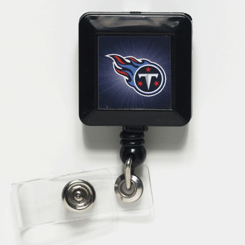 Wincraft Tennessee Titans Retractable Square Badge Holder