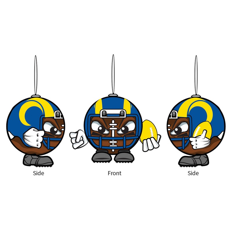 Evergreen Enterprises Los Angeles Rams Ornament Ball Head