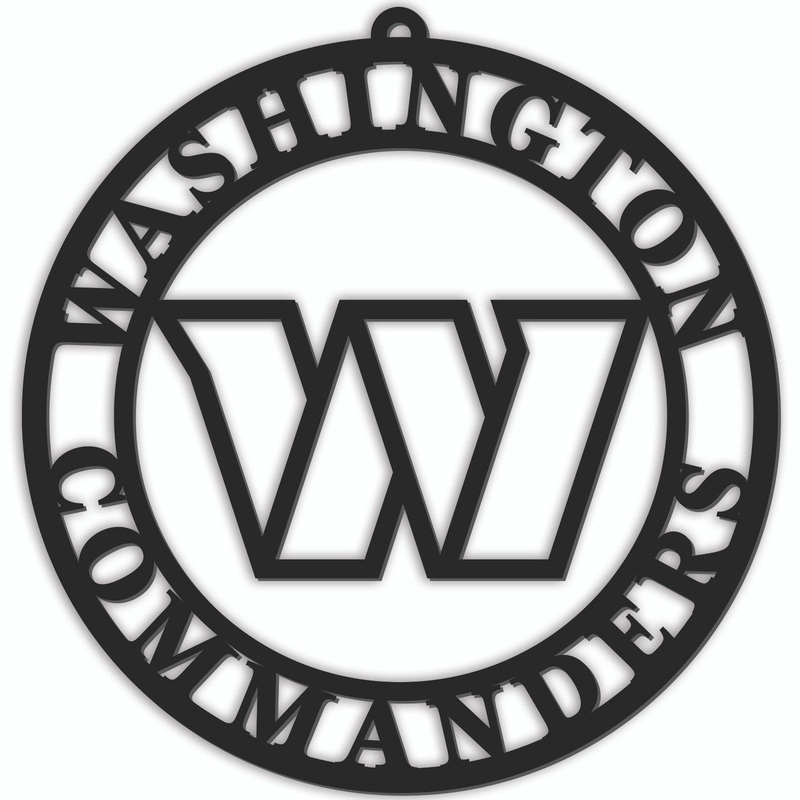 Fan Creations Washington Commanders 16 Inch Door Hanger Sign