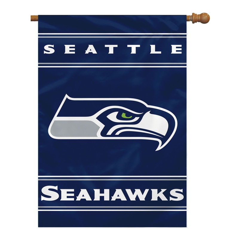 Fremont Die Seattle Seahawks 2 Sided House Flag Style Banner 28×40