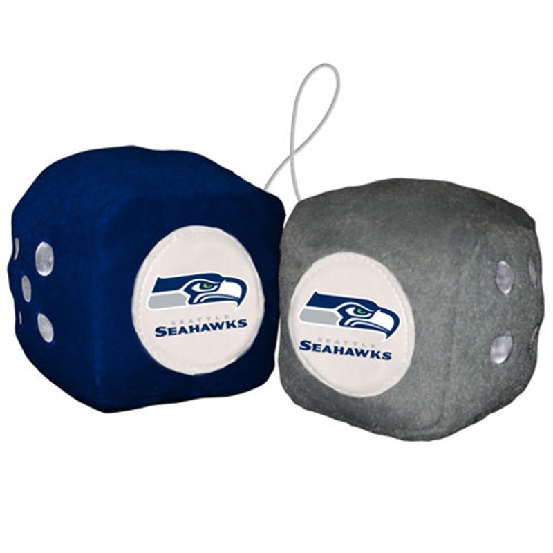 Fremont Die Seattle Seahawks Fuzzy Dice