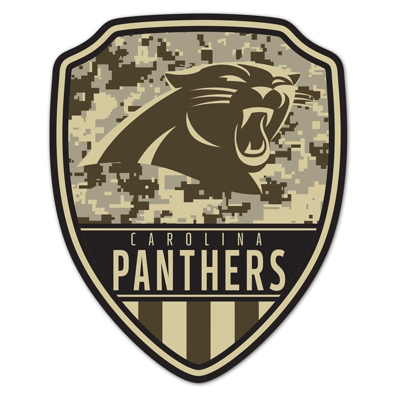 Wincraft Carolina Panthers Shield Shape Wood Sign 11×14
