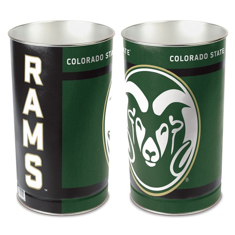Wincraft Colorado State Rams 15 Inch Wastebasket