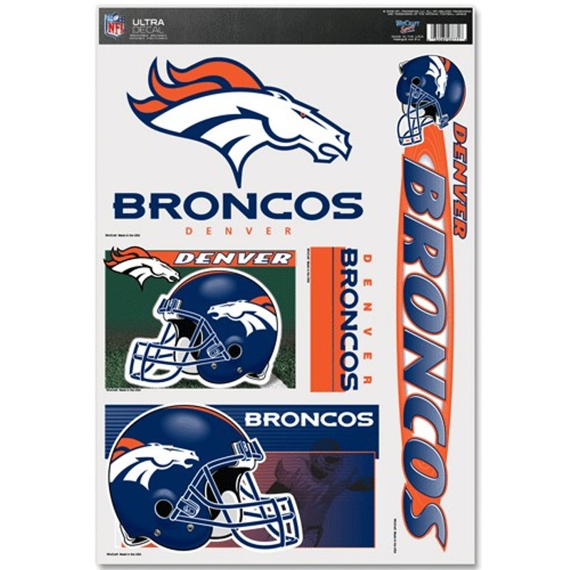 Wincraft Denver Broncos Ultra Decal 11×17