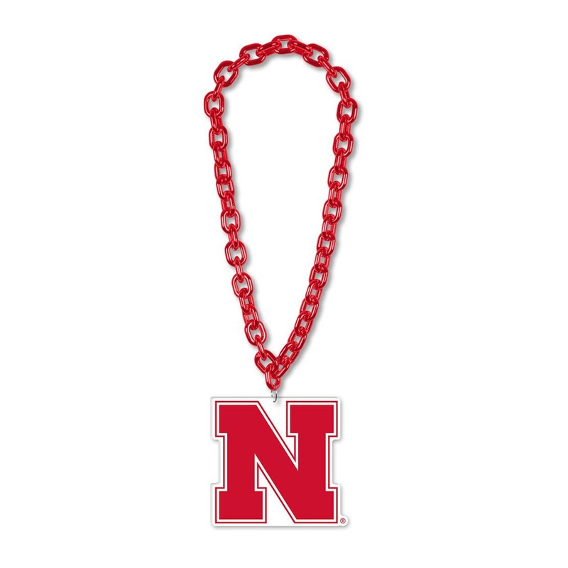 Wincraft Nebraska Cornhuskers Big Chain Fan Necklace