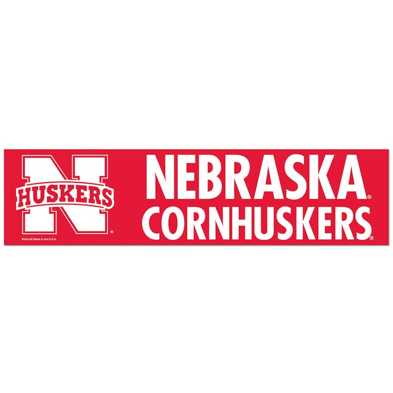 Wincraft Nebraska Cornhuskers Bumper Sticker