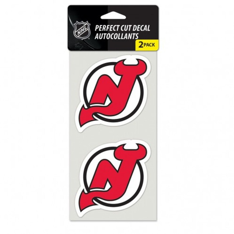 Wincraft New Jersey Devils Perfect Cut Set of 2 Decal 4×4