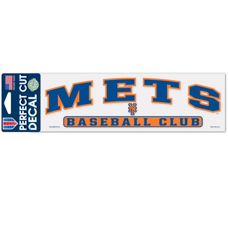 Wincraft New York Mets Perfect Cut Color Decal 3×10