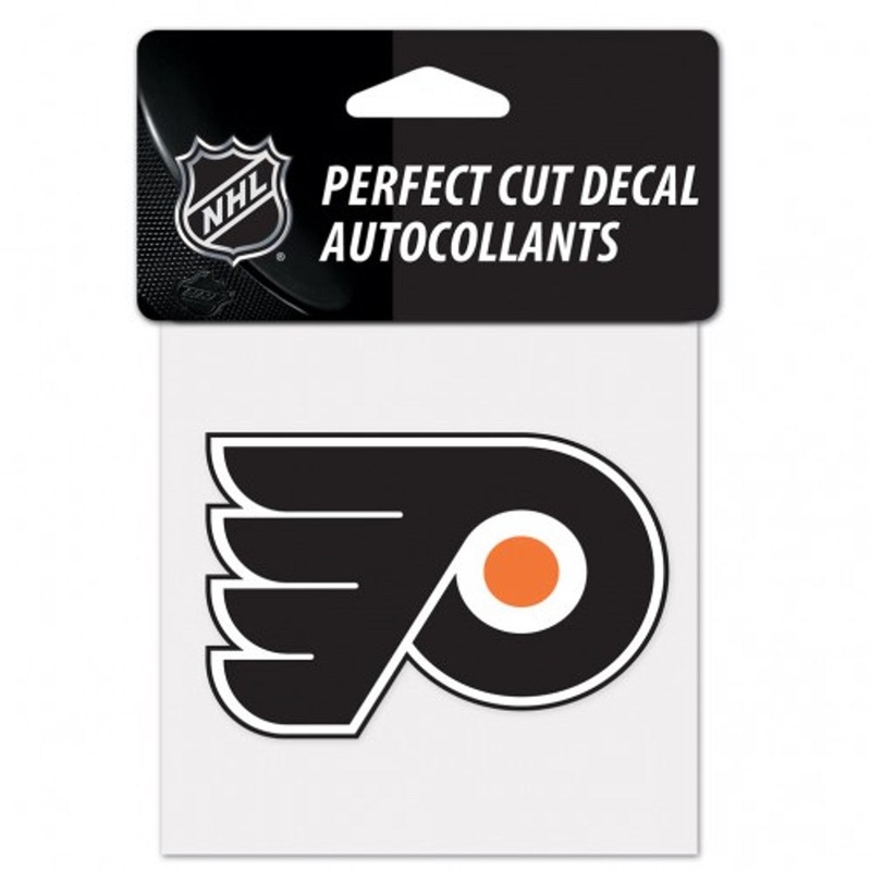 Wincraft Philadelphia Flyers Perfect Cut Color Decal 4×4