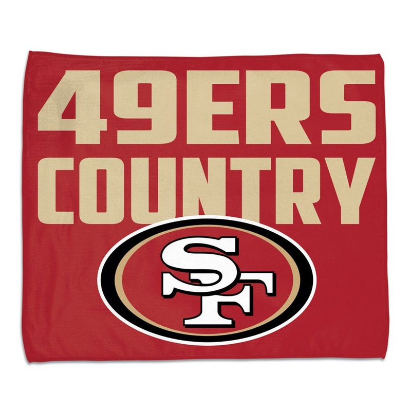 Wincraft San Francisco 49ers Rally Style Full Color Towel 15×18
