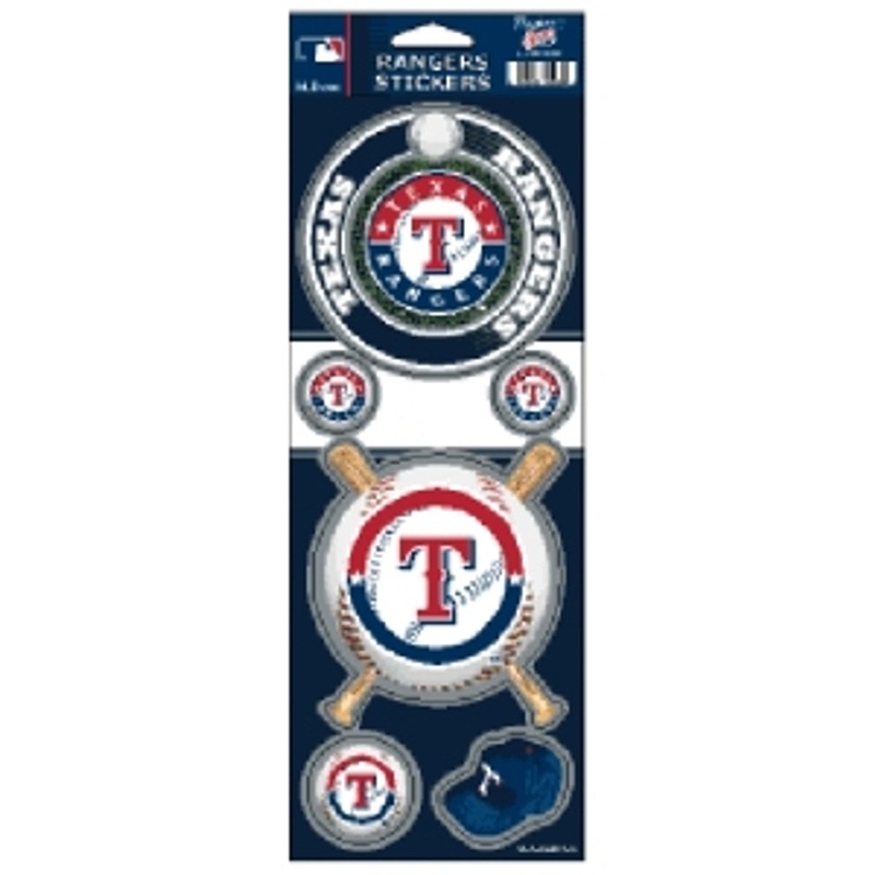 Wincraft Texas Rangers Prismatic Stickers – Special Order