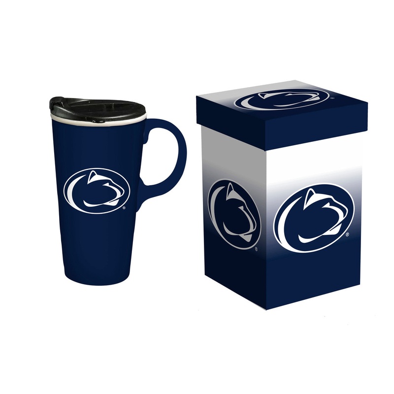 Evergreen Enterprises Penn State Nittany Lions 17oz Travel Cup with Handle Boxed