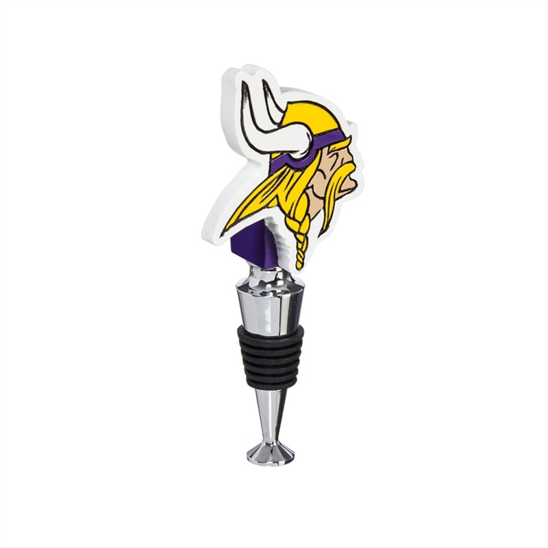 EVERGREEN Minnesota Vikings Logo Wine Bottle Stopper – Special Order