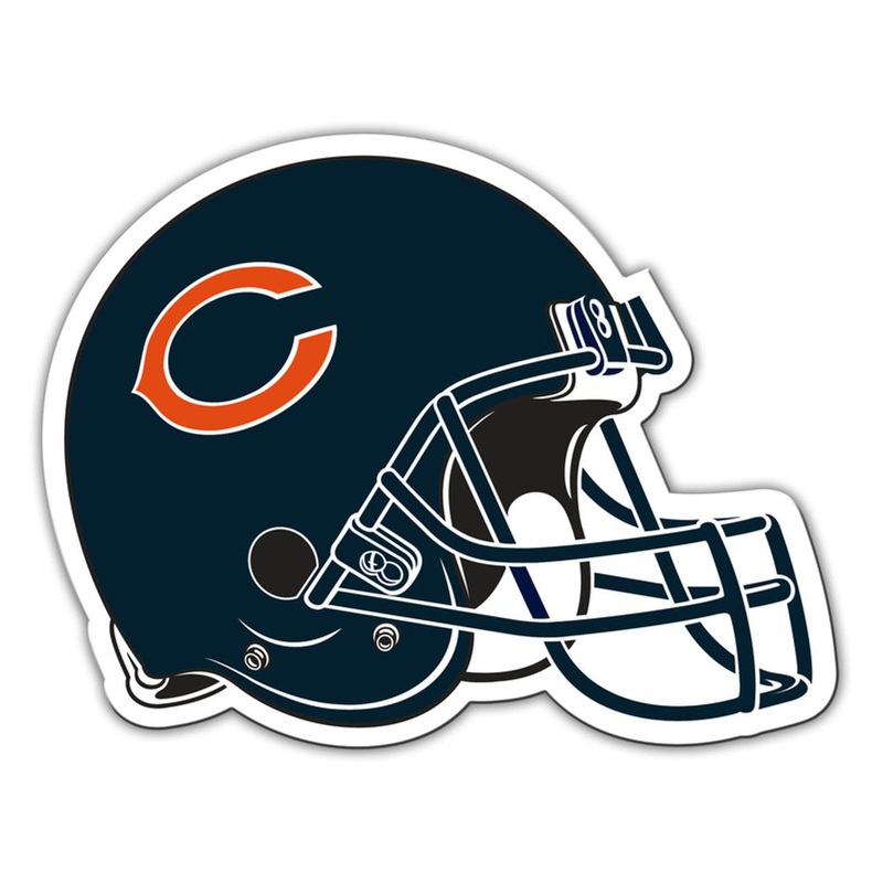 Fremont Die Chicago Bears 8 Inch Car Magnet