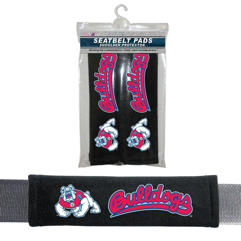 Fremont Die Fresno State Bulldogs Seat Belt Pads