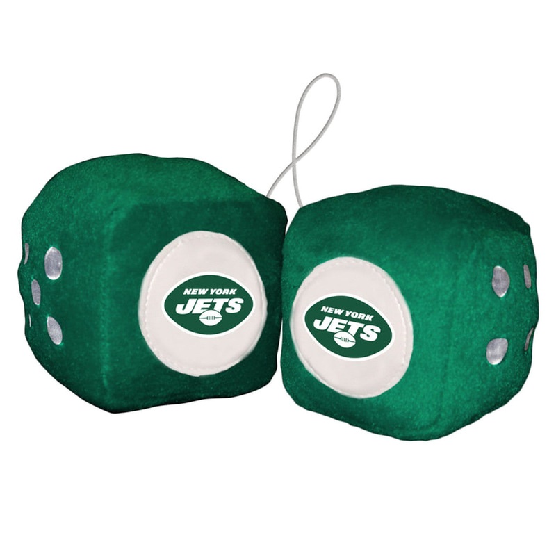 Fremont Die New York Jets Alternate Fuzzy Dice