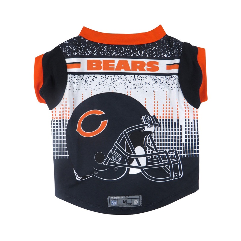 Little Earth Chicago Bears Pet Performance Tee Shirt Size Large