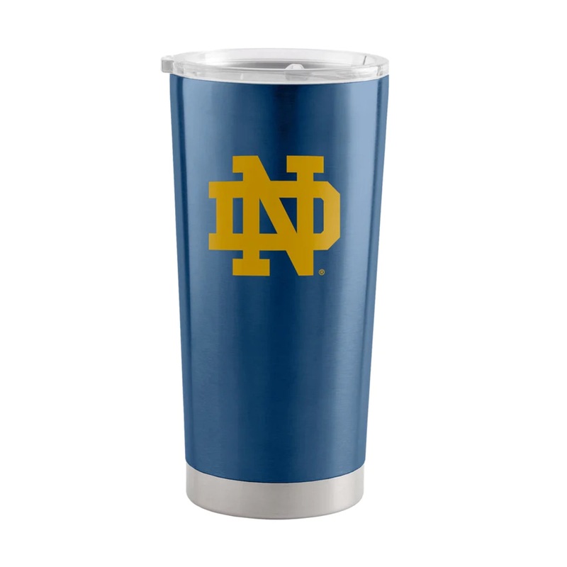 Logo Brands Notre Dame Fighting Irish 20oz Stainless Steel Travel Tumbler