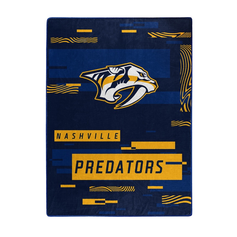 Northwest Company Nashville Predators Raschel Digitize Design Blanket 60×80 – Special Order