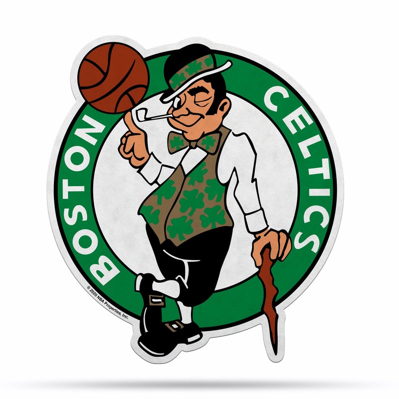 Rico Industries Boston Celtics Pennant Shape Cut Logo Design