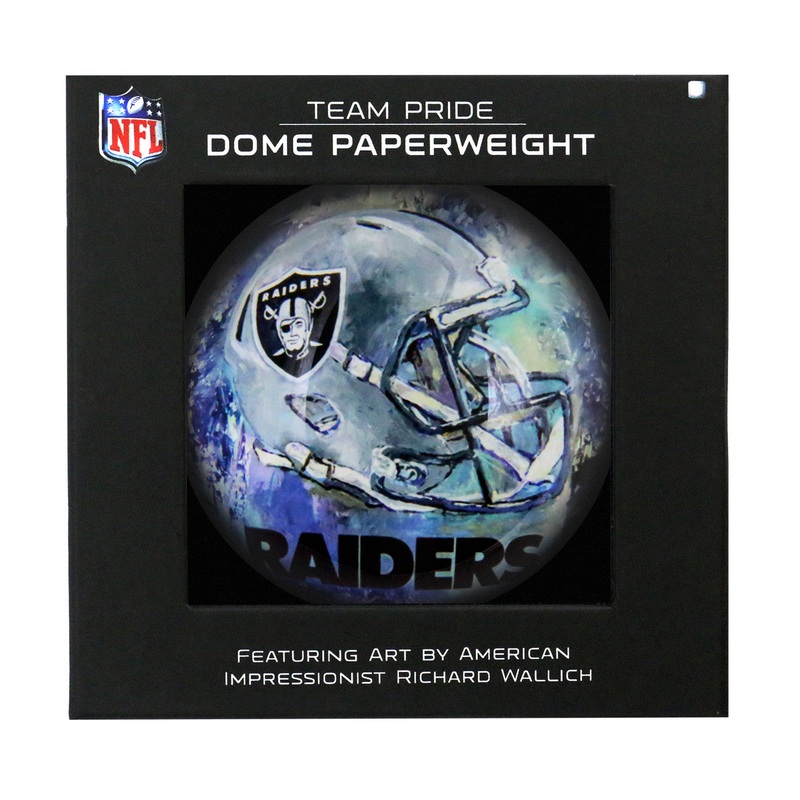 Sporticulture Las Vegas Raiders Domed Paperweight