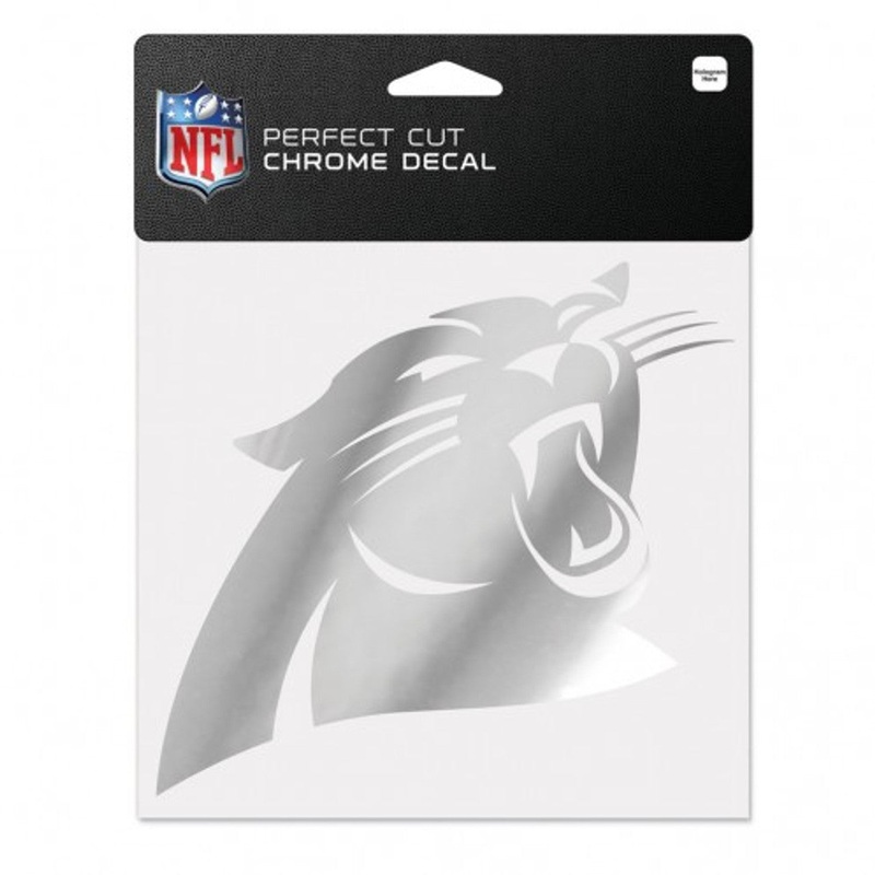 Wincraft Carolina Panthers Chrome Perfect Cut Decal 6×6