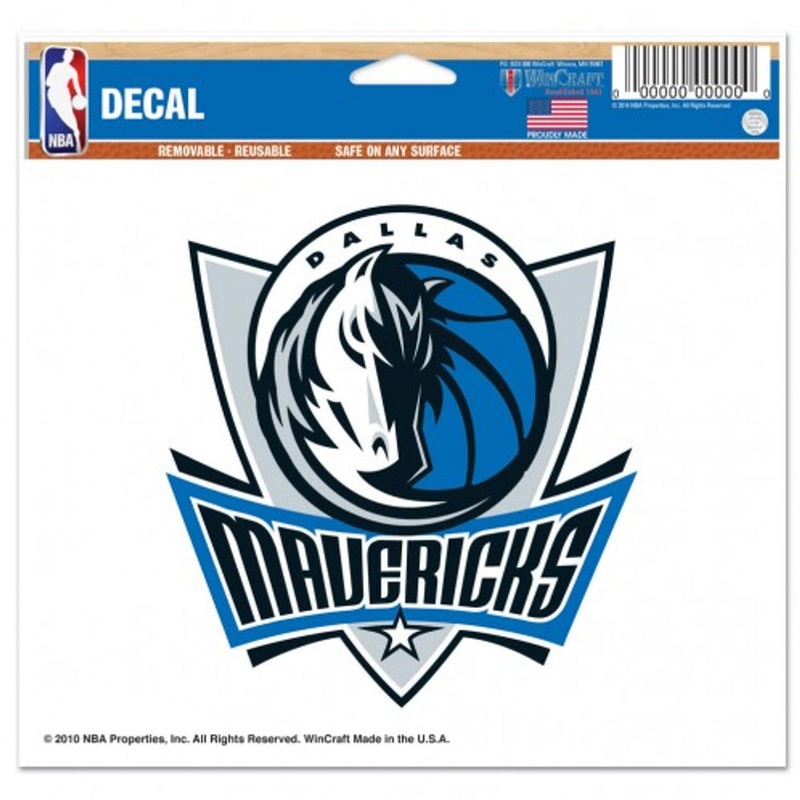 Wincraft Dallas Mavericks Color Decal 5×6