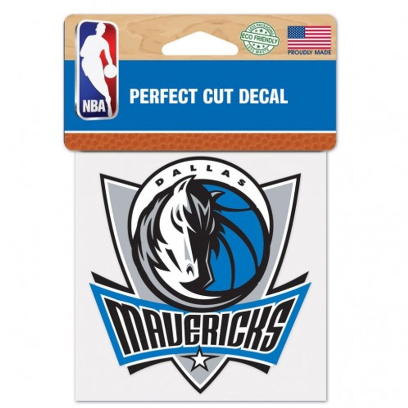 Wincraft Dallas Mavericks Color Perfect Cut Decal 4×4