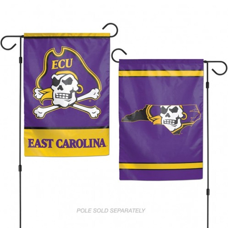 Wincraft East Carolina Pirates 2 Sided Garden Style Flag 12×18
