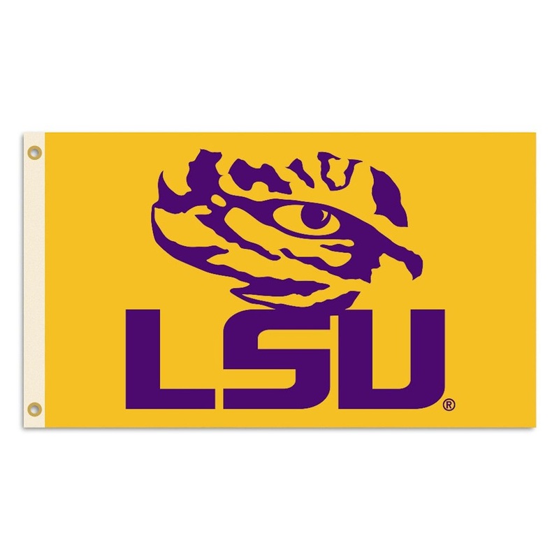 BSI Products LSU Tigers Tiger Eye Flag 3×5 – Special Order