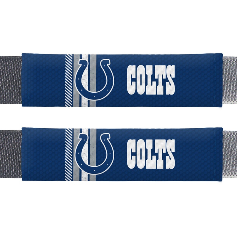 Fremont Die Indianapolis Colts Rally Design Seat Belt Pads