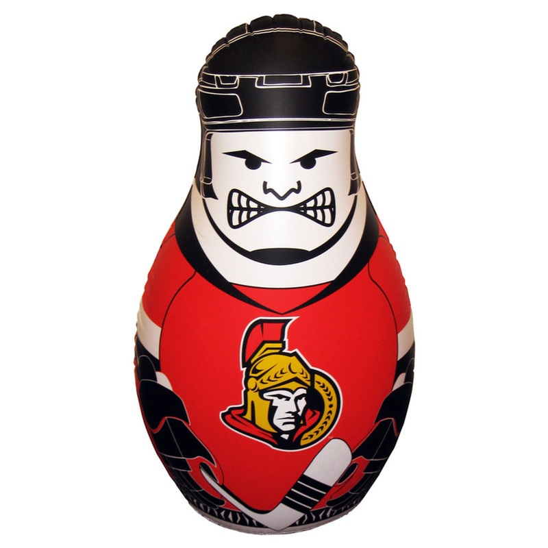 Fremont Die Ottawa Senators Tackle Buddy Punching Bag