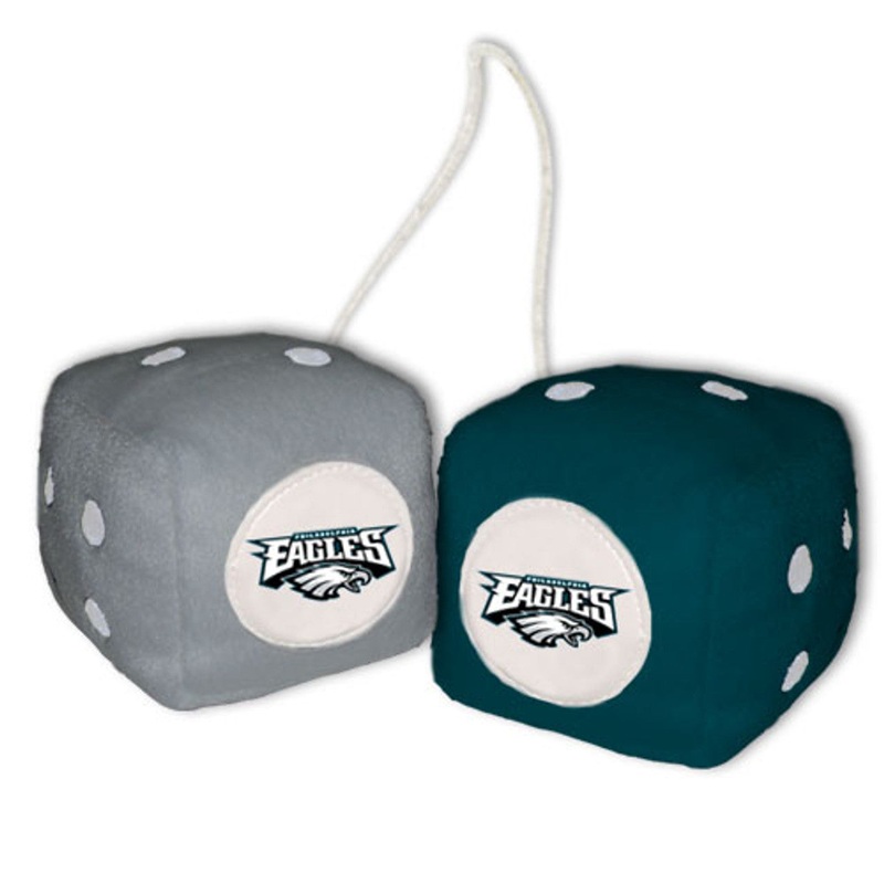 Fremont Die Philadelphia Eagles Fuzzy Dice