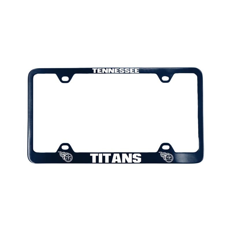 Fremont Die Tennessee Titans Blue Laser Cut License Plate Frame