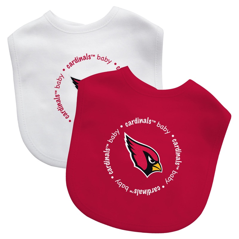 Masterpieces Puzzle Company Arizona Cardinals 2 Pack Baby Bib