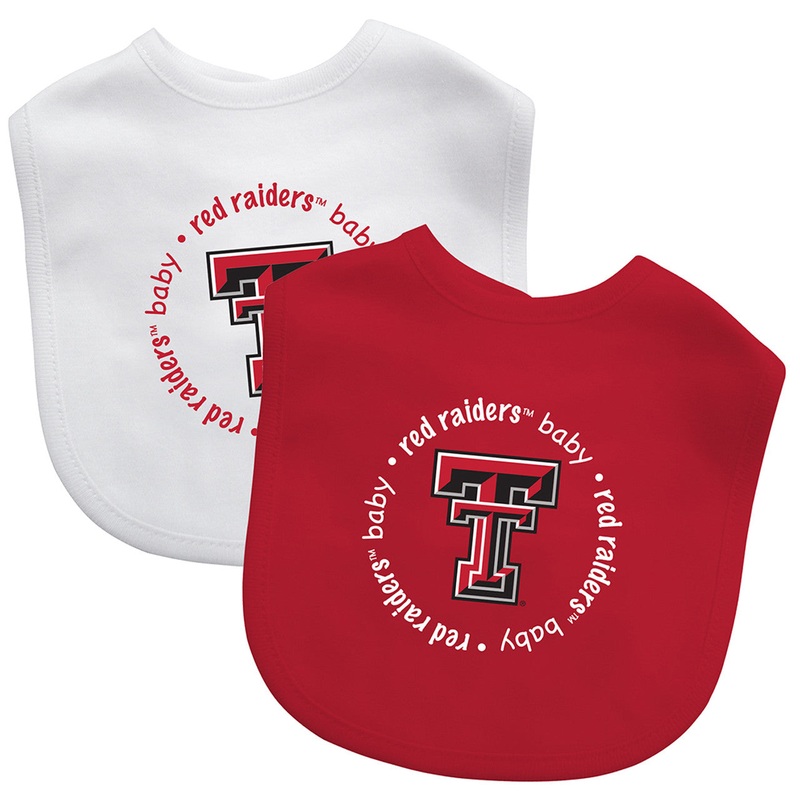Masterpieces Puzzle Company Texas Tech Red Raiders 2 Pack Baby Bib