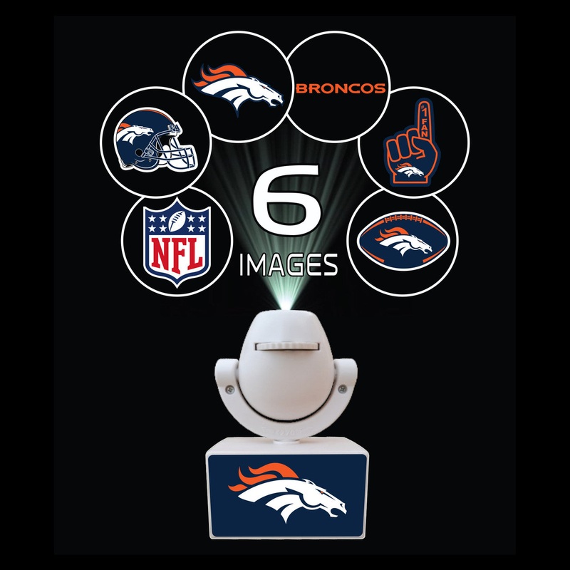 Sporticulture Denver Broncos Mini Spotlight Projector
